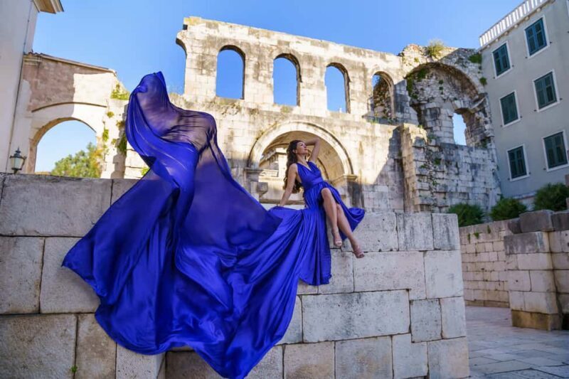 Private Flying Dress Photo Session in Split, Croatia - A Detailed Look at the Flying Dress Photo Session in Split