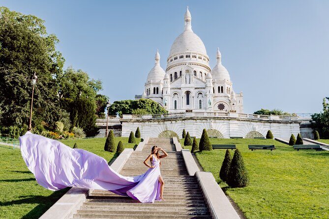 Private Flying Dress Photoshoot Experience by the Eiffel Tower - FAQ