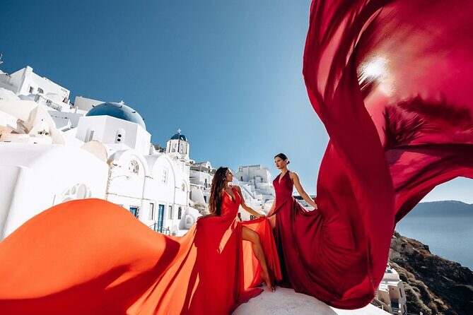 Private Flying Dress Photoshoot in Santorini - Additional Considerations