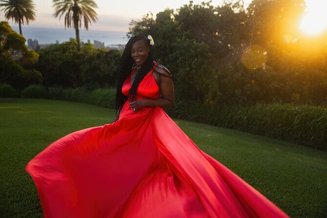 Private Flying Dress Photoshoot With A View - What Makes This Photoshoot Stand Out?