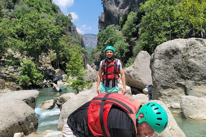 Private Full-Day Canyoning, Rafting, and Zipline in Antalya - Canyoning and Climbing