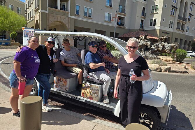 Private Golf Cart Tour of Old Town Scottsdale : 2 Guest Minimum - Exploring Old Town Scottsdale in Style