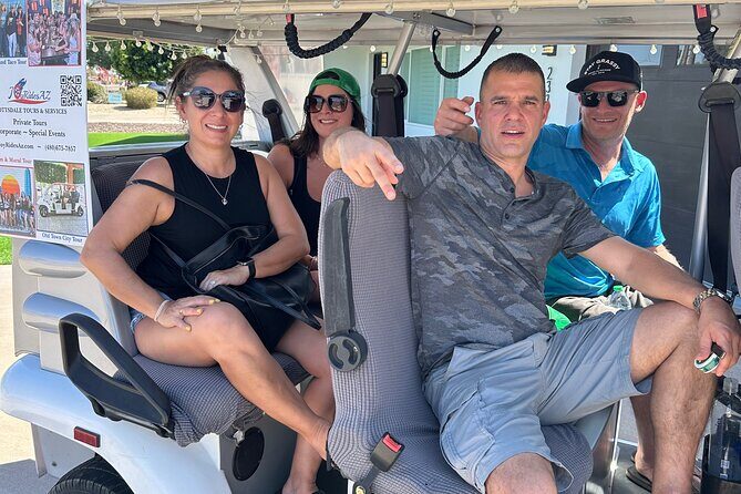 Private Golf Cart Tour of Old Town Scottsdale : 2 Guest Minimum - FAQ