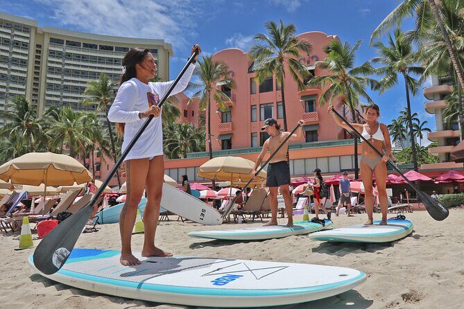 Private Group SUP Duo by Waikiki Beachboys at the Royal - What To Expect from the SUP Duo Experience