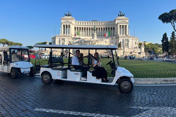 Private Guided Catacombs and Rome Highlights Tour in Golf Cart - Discovering Rome in Style: The Experience