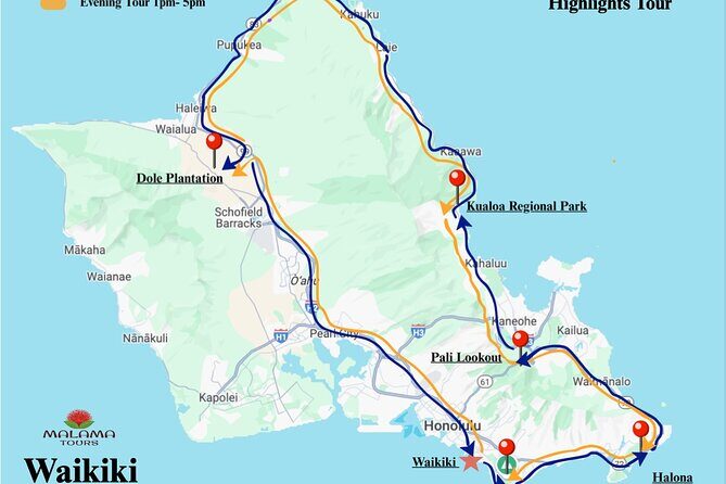 Private Half-Day Circle Island Highlights Tour in Oahu - An In-Depth Look at the Itinerary