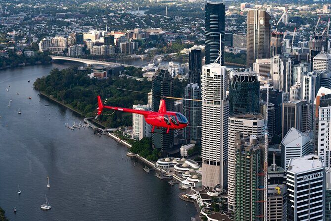 Private Helicopter Scenic Tour of Brisbane - 25min - The Sum Up