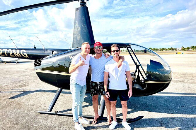 Private Helicopter Tour of Miami for 3 People - FAQ