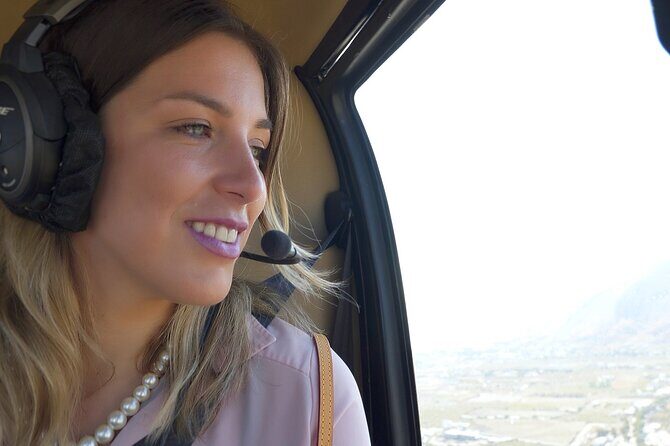 Private Helicopter Transfer from Paros to Santorini - The Real Experience of a Helicopter Transfer in Greece