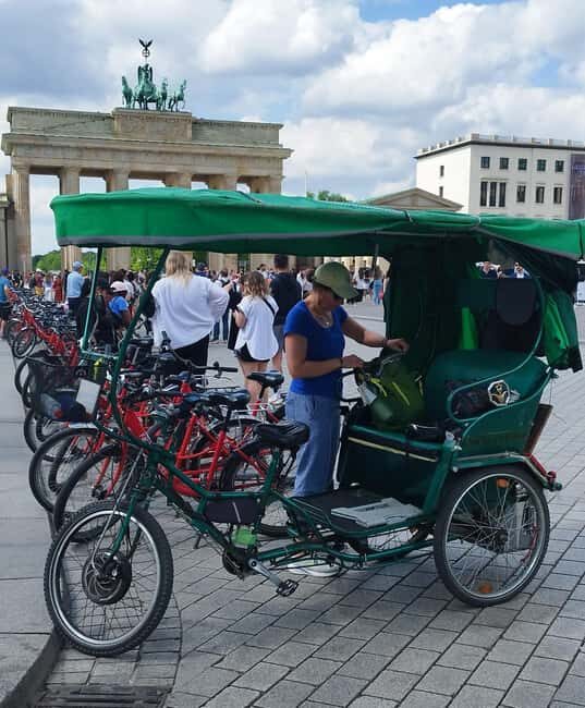 Private Highlights 1 Rickshaw +(E) bikes, E-rollers up to 6 - Key Points
