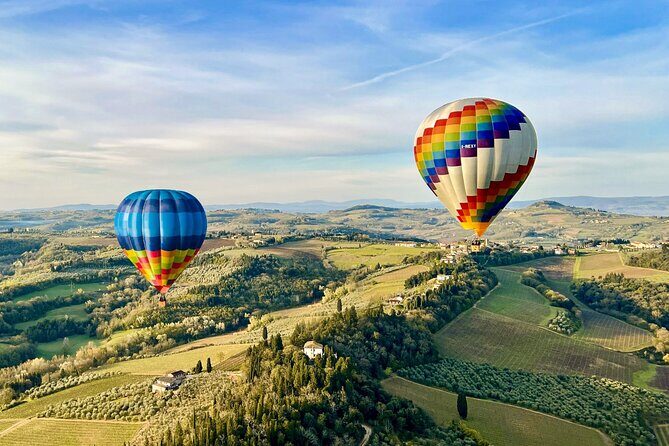 Private Hot Air Balloon flight in Tuscany from Chianti area - Key Points