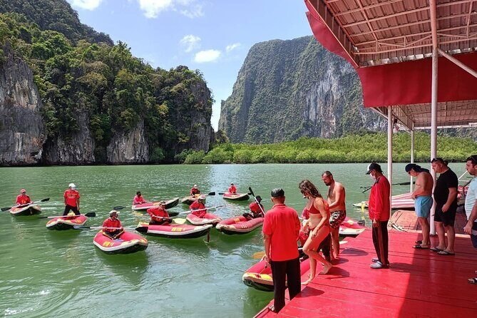 Private James Bond Island Canoeing Long-tail Boat Tour w/ Lunch - Key Points