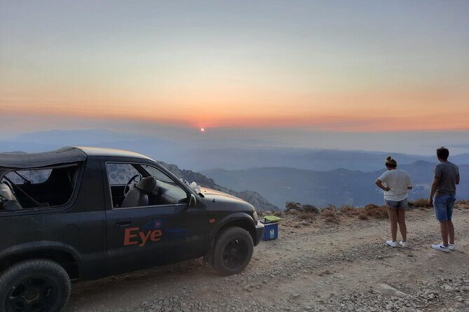 PRIVATE Jeep Safari 4x4 SUNSET with Dinner in Mountains CRETE - The Sum Up