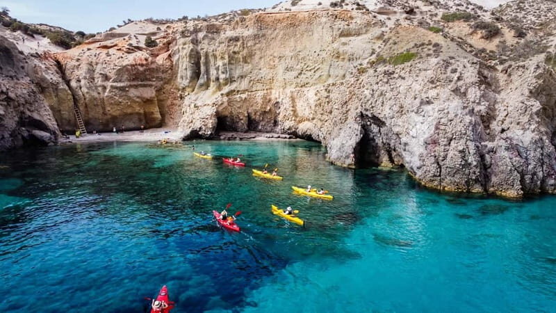 Private Kayaking Tour to the secrets of Milos - Key Points