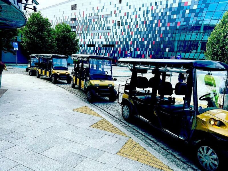 Private Krakow Old Town golf cart tour with audio-guide - FAQs