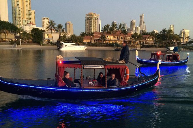 Private, luxury Gold Coast Gondola cruise with cheese & wine - Key Points