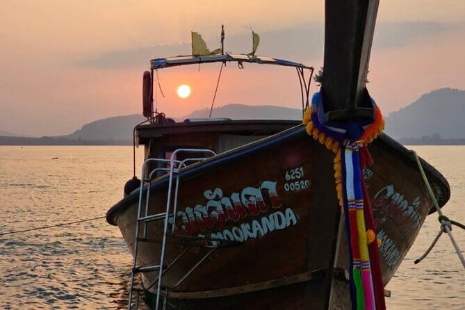 Private Luxury Long Tail Boat Sunset Serenity - Key Points