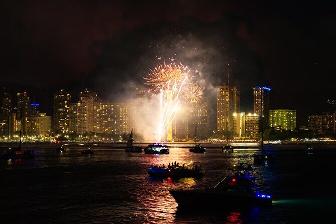 Private Luxury Sunset Fireworks Cruise Aboard Limitless - Key Points