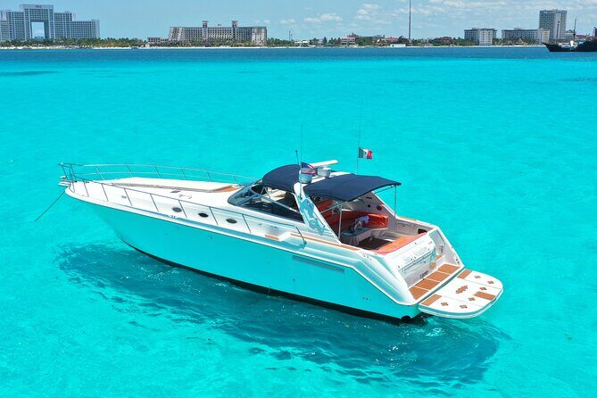 Private Luxury Yacht 55FT Rental in Cancun - Setting Sail in Cancun: What to Expect from the Yacht Adventure