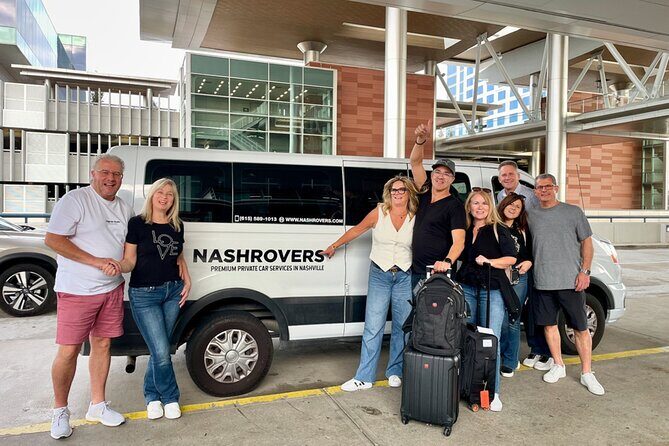 Private Nashville Airport Shuttle to Downtown Fast and Easy - Key Points