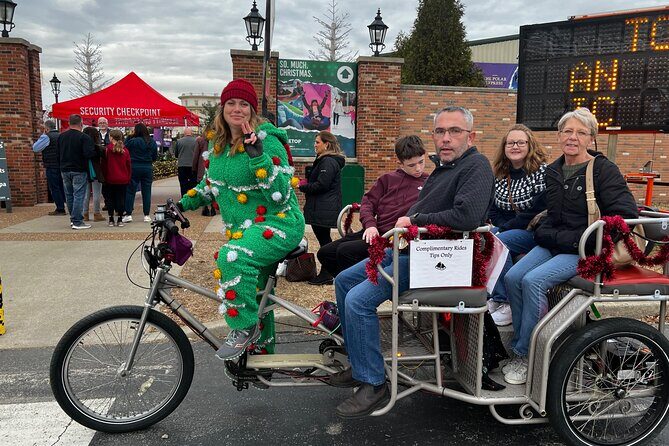 Private Nashville Bike Taxi Tour - Exploring Nashville on a Bike Taxi