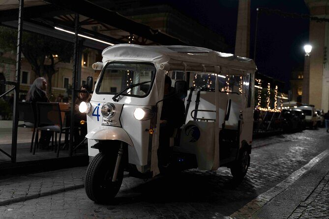 Private Night Tuk Tuk Tour in Rome - Key Points