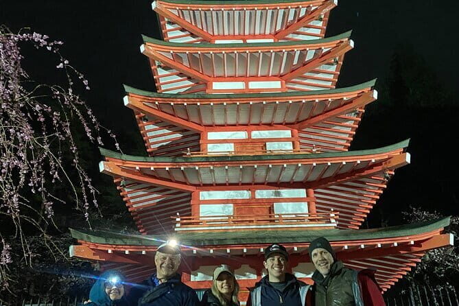Private Night walk Tour at the foot of Mt. Fuji - Detailed Breakdown of the Itinerary