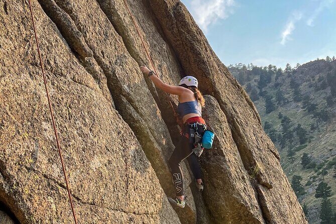 Private Outdoor Rock Climbing with a Pro Climbing Guide - The Equipment and Safety Protocols