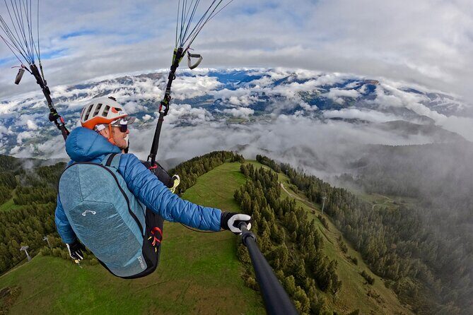 Private Paragliding Tandem flight Dolomites Alps Kronplatz - A Close Look at the Paragliding Adventure in Kronplatz