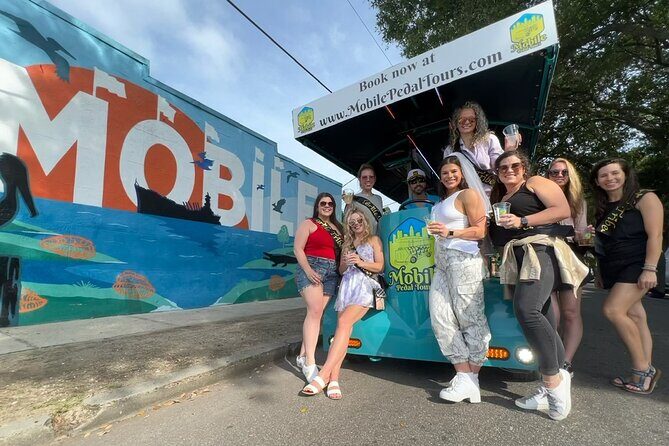 Private Pedal Party Bike Tour through Historic Downtown Mobile - FAQ
