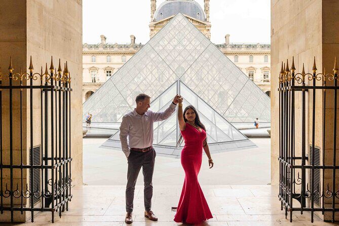 Private Photoshoot at the Louvre area in Paris - Timing & Duration