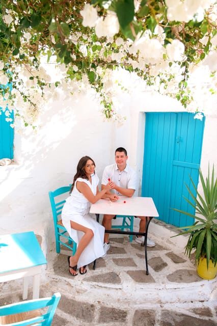 Private Professional Vacation Photoshoot in Paros - Key Points