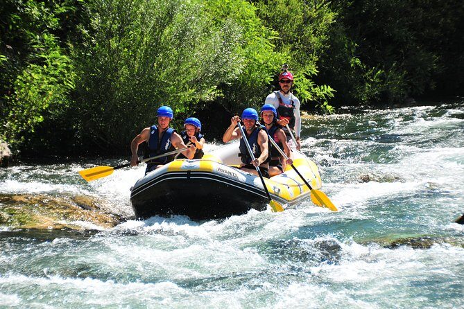 Private rafting on Cetina river with caving & cliff jumping,free photos & videos - Key Points