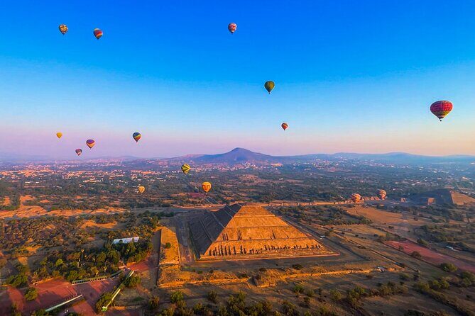 Private Romantic Balloon Flight over Teotihuacan for Couples - Key Points