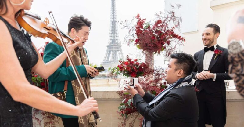 Private Rooftop/ lgbtqia+ Proposal in Paris & Photographer - Key Points