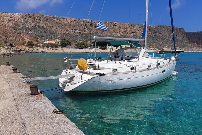 Private Sailing Cruise, Balos and Gramvousa with meal and drinks. - Comfort, Convenience, and Authenticity
