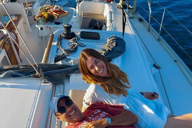Private sailing cruise to Delos & Rhenia with Lunch & Transfer - The Greek Lunch & Beverages
