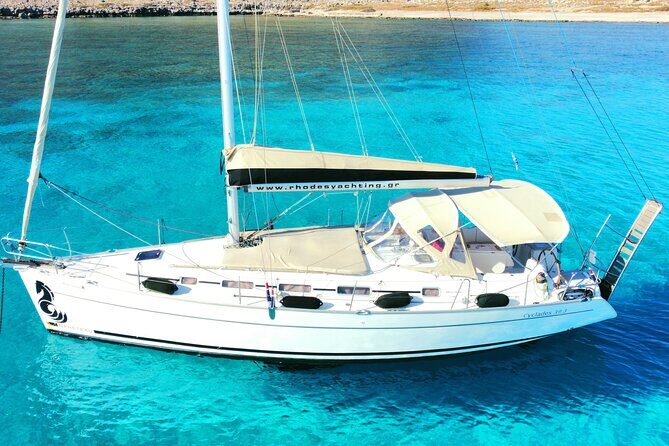 Private sailing trip to Kallithea Thermes Bay and Antony Quinn Bay. - The Route and Key Stops