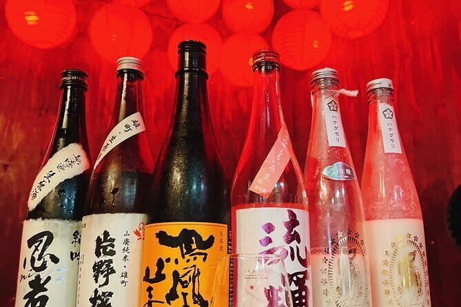 Private sake pairing@ancient underground - What to Expect from the Tour