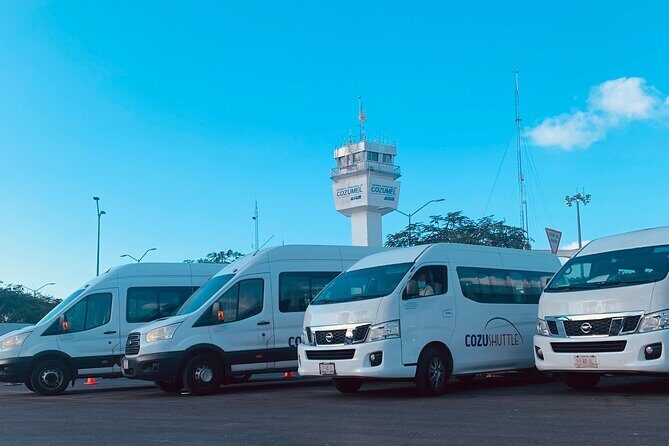 Private Shuttle from Inside Cozumel Airport to hotels in Cozumel - Duration and Timing