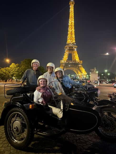 Private Sidecar Tour of Paris with Hotel Pick-up - FAQ