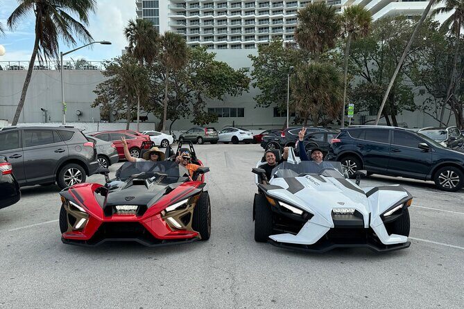 Private Slingshot Rental in Miami - The Route and Photo Opportunities