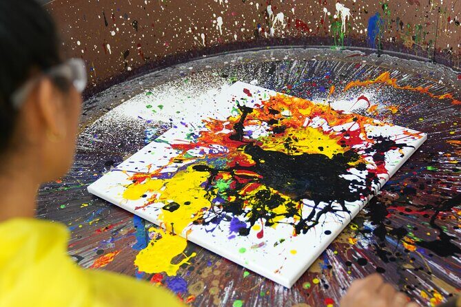 Private Spin Art Experience in LA - Key Points