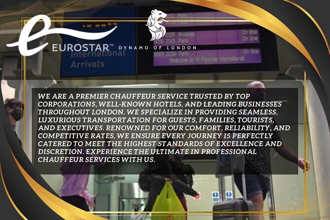 Private St Pancras Station Transfer to or from London Hotel - The Sum Up