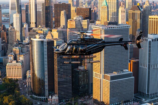 Private Sunset Helicopter Tour around Manhattan - Key Points