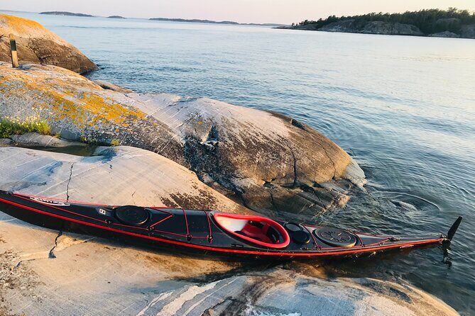 PRIVATE Sunset Kayaking in Stockholm Archipelago Nature Reserve - An Authentic Kayaking Adventure in Stockholm’s Archipelago