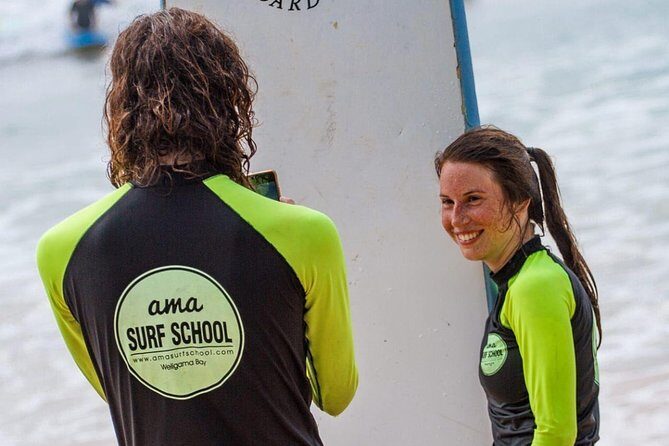 PRIVATE Surf lesson for Beginners Couple - Key Points