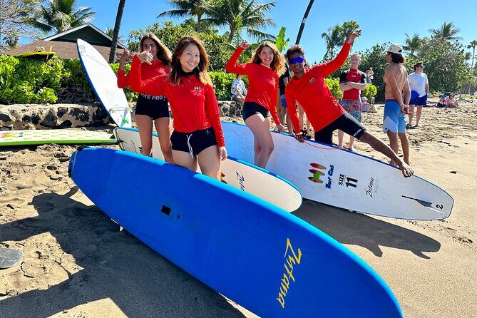 Private Surf Lesson Lahaina Beach Breakwall with Board included - Key Points