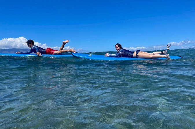 Private Surf Lesson Lahaina Beach Breakwall with Board included - FAQ
