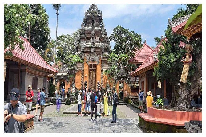 Private Tour: Batuan Temple, Tegenungan Waterfall, Elepahant Cave Free transport - Fifth & Sixth Stops: Ubud Palace & Art Market